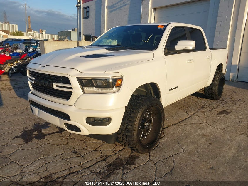 1C6SRFLT7KN812593 2019 RAM 1500 photo no. 2