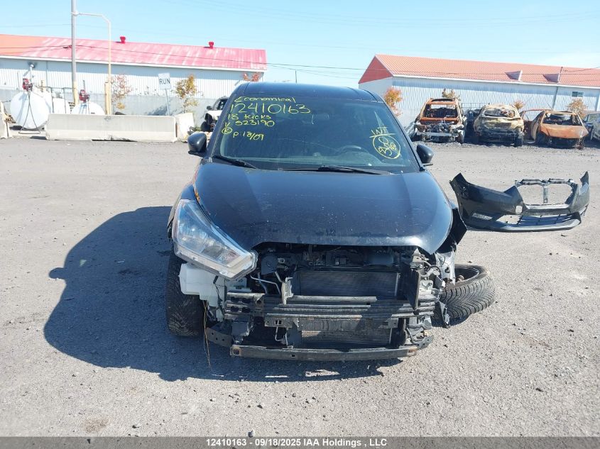 2018 Nissan Kicks S/Sr/Sv VIN: 3N1CP5CU9JL523190 Lot: 12410163