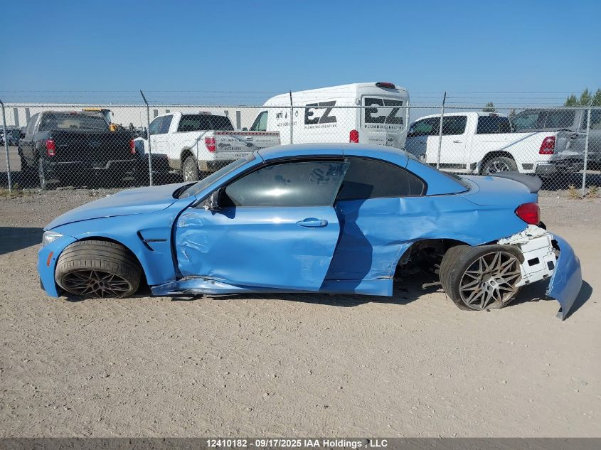 2015 BMW M4 VIN: WBS3U9C50FJ968074 Lot: 12410182