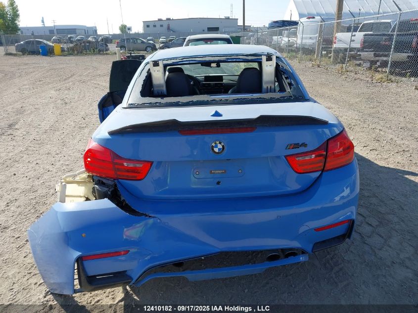 2015 BMW M4 VIN: WBS3U9C50FJ968074 Lot: 12410182