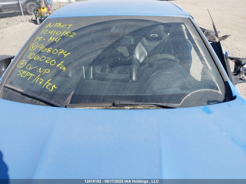 2015 BMW M4 VIN: WBS3U9C50FJ968074 Lot: 12410182