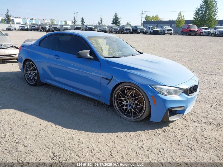 2015 BMW M4 VIN: WBS3U9C50FJ968074 Lot: 12410182