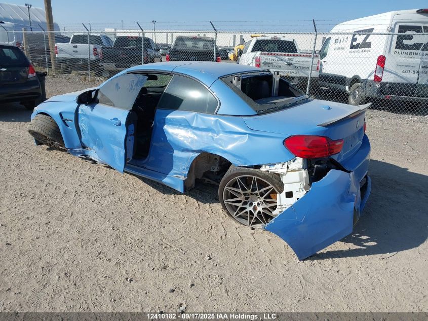 2015 BMW M4 VIN: WBS3U9C50FJ968074 Lot: 12410182