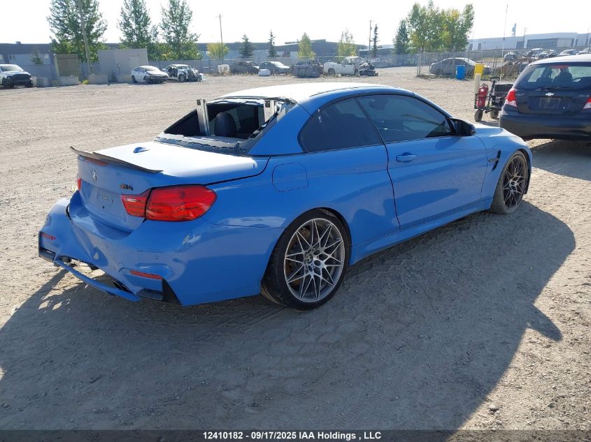 2015 BMW M4 VIN: WBS3U9C50FJ968074 Lot: 12410182