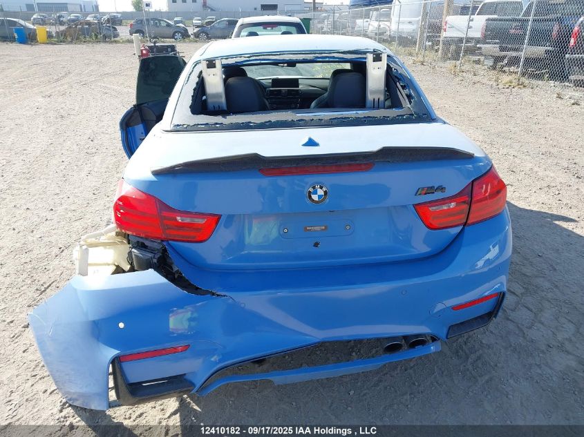 2015 BMW M4 VIN: WBS3U9C50FJ968074 Lot: 12410182