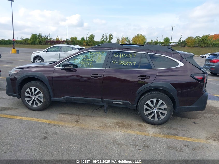 2024 Subaru Legacy Outback VIN: 4S4BTDEC0R3288717 Lot: 12410187