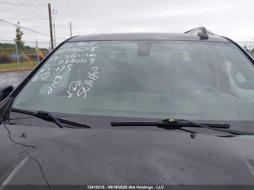 2019 Chevrolet Silverado 1500 Rst VIN: 1GCUYEED7KZ288049 Lot: 12410215