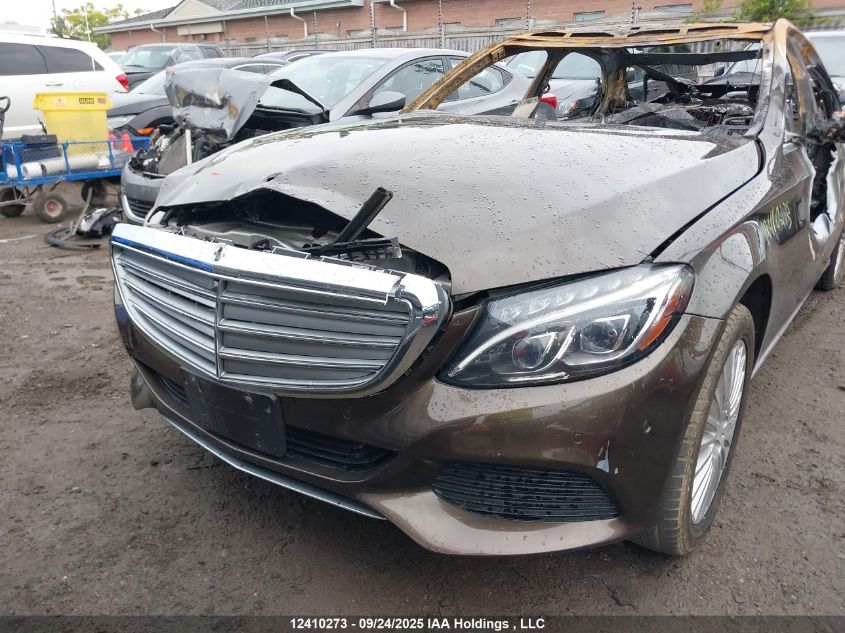 2015 Mercedes-Benz C 300 4Matic VIN: 55SWF4KB6FU062977 Lot: 12410273