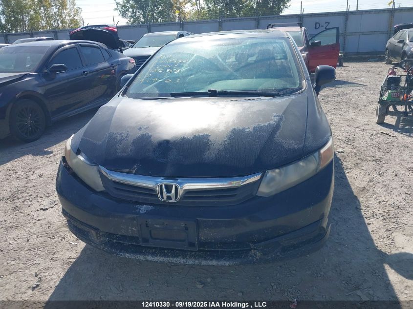 2012 Honda Civic Lx VIN: 2HGFB2F50CH002352 Lot: 12410330
