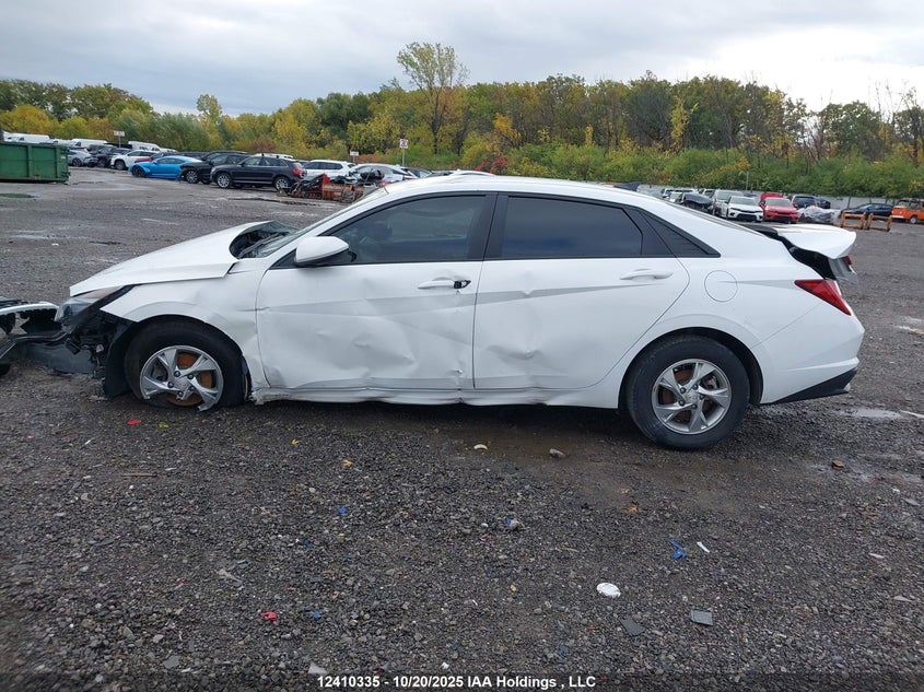 2022 Hyundai Elantra Sel VIN: KMHLM4AG9NU341283 Lot: 12410335