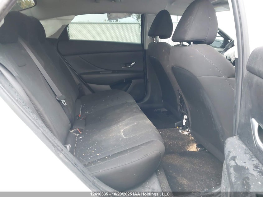 2022 Hyundai Elantra Sel VIN: KMHLM4AG9NU341283 Lot: 12410335