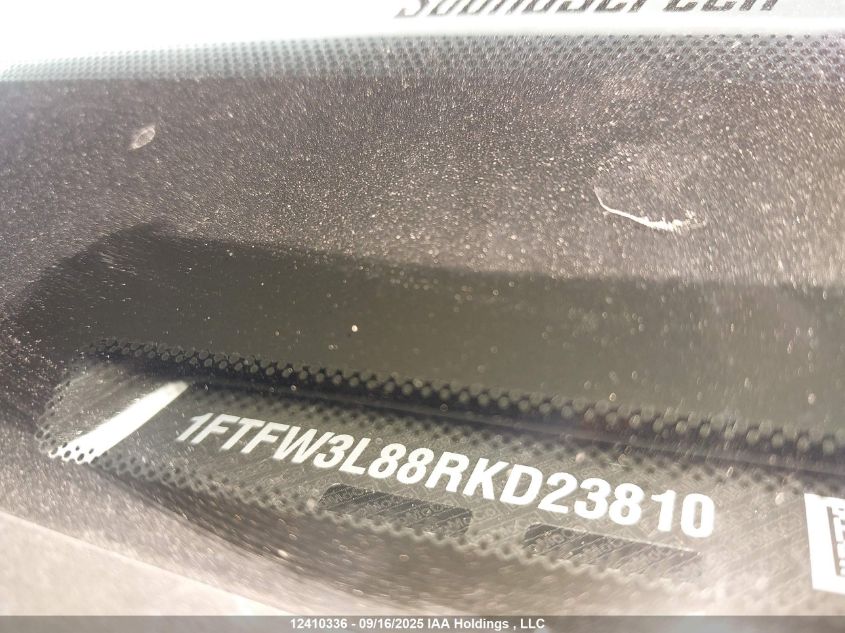 2024 Ford F150 Xlt VIN: 1FTFW3L88RKD23810 Lot: 12410336