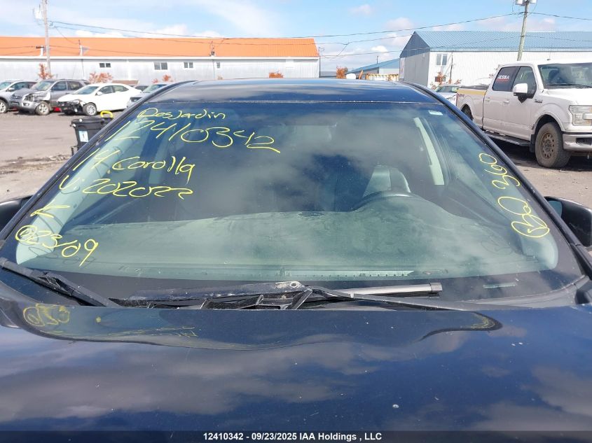 2014 Toyota Corolla L/Le/Le Pls/Prm/S/S Pls VIN: 2T1BURHE1EC202022 Lot: 12410342