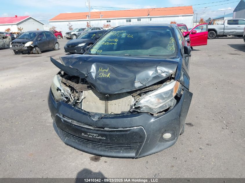 2014 Toyota Corolla L/Le/Le Pls/Prm/S/S Pls VIN: 2T1BURHE1EC202022 Lot: 12410342