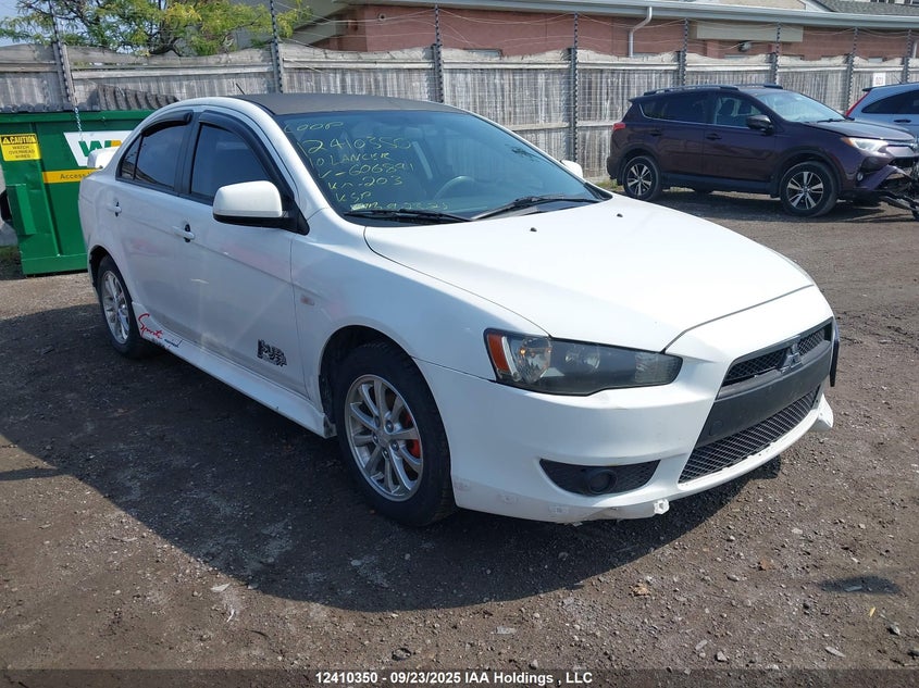 JA32U2FU5AU606891 2010 Mitsubishi Lancer Se auction photo 1