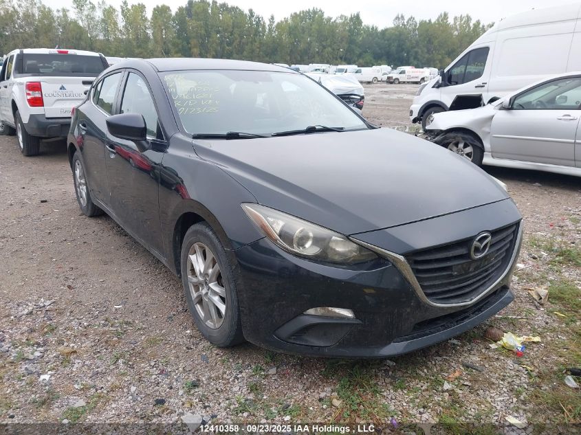 2014 Mazda Mazda3 Gs-Sky VIN: JM1BM1L71E1161681 Lot: 12410358