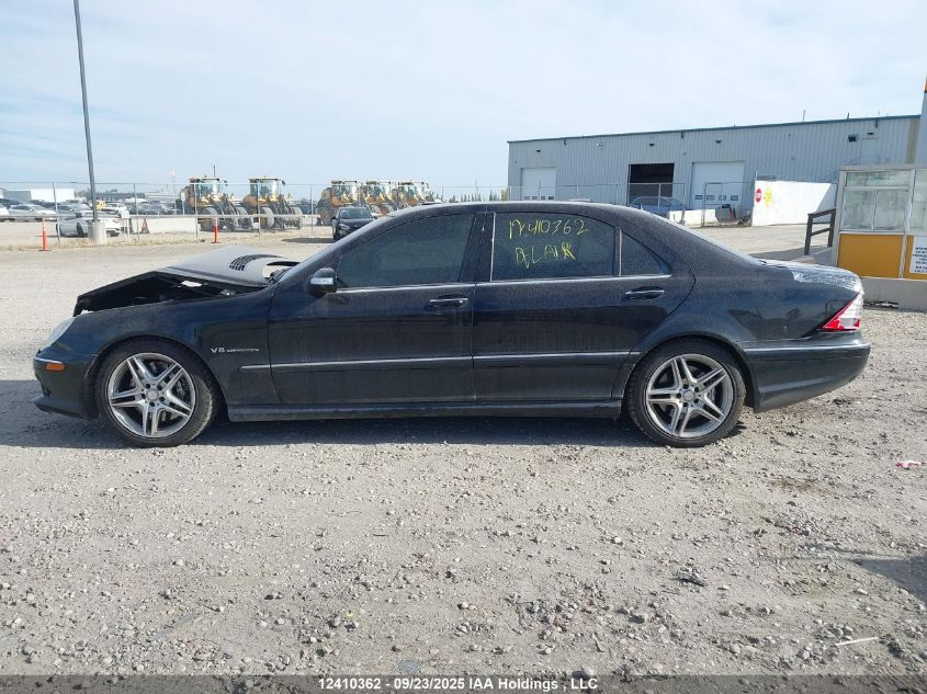 2003 Mercedes-Benz S 55 Amg VIN: WDBNG74J63A341834 Lot: 12410362