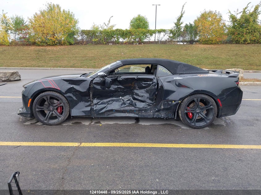 2017 Chevrolet Camaro 2Ss VIN: 1G1FH3D79H0130777 Lot: 12410448