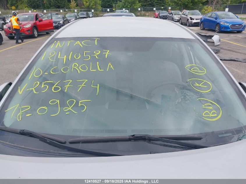 2010 Toyota Corolla VIN: 2T1BU4EE8AC256774 Lot: 12410527