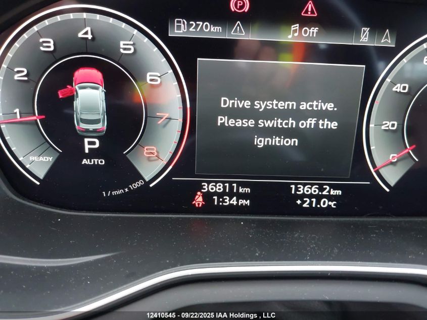 2023 Audi A5 45 Technik VIN: WAUEACF5XPA039512 Lot: 12410545