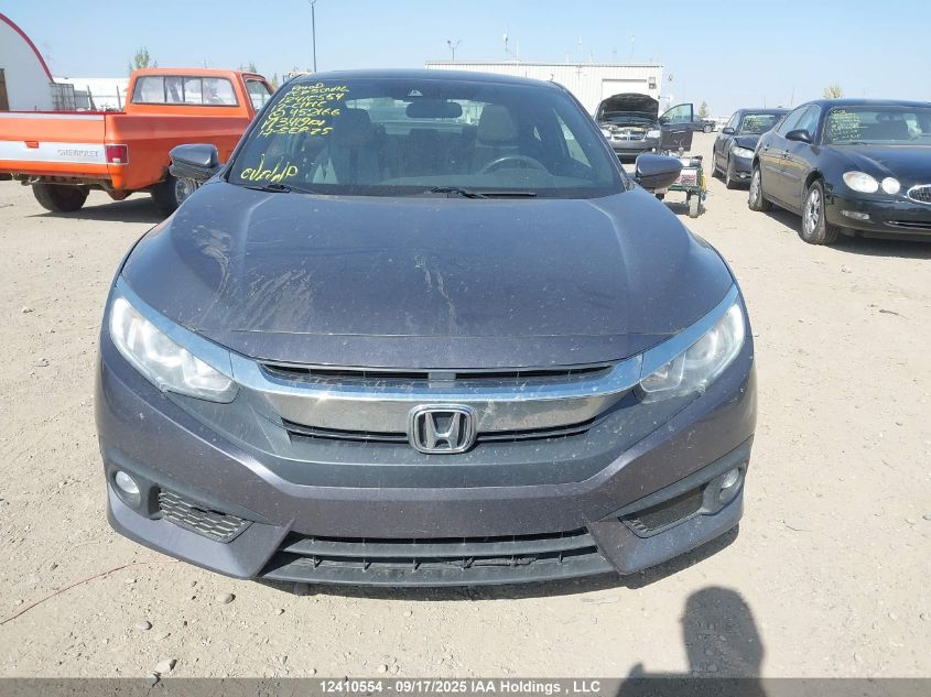 2017 Honda Civic Ex VIN: 2HGFC3B47HH452166 Lot: 12410554