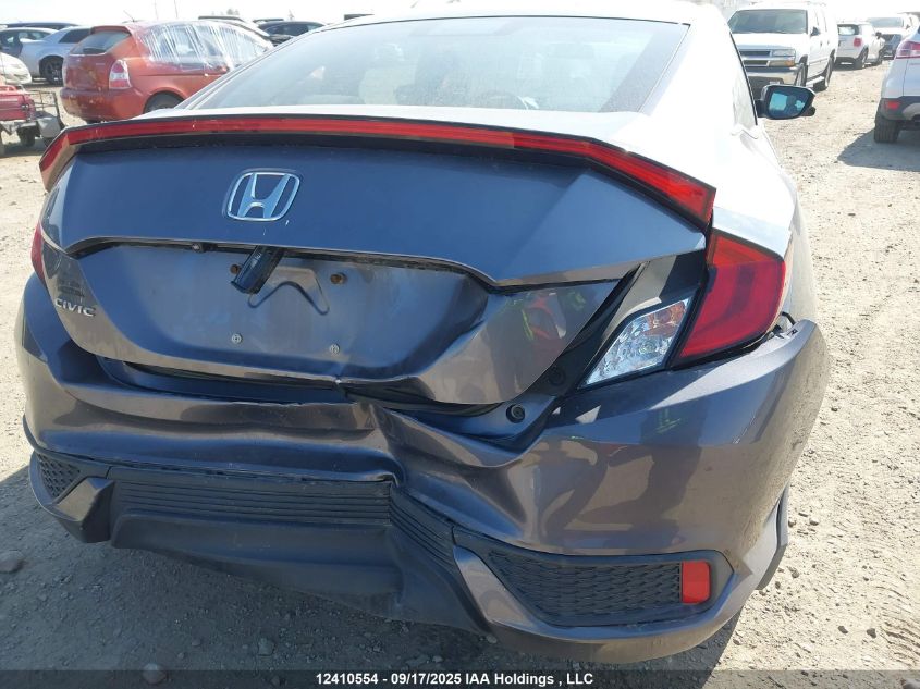 2017 Honda Civic Ex VIN: 2HGFC3B47HH452166 Lot: 12410554