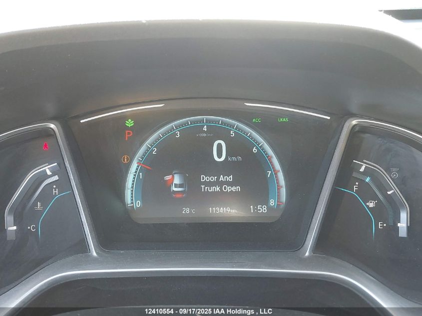 2017 Honda Civic Ex VIN: 2HGFC3B47HH452166 Lot: 12410554