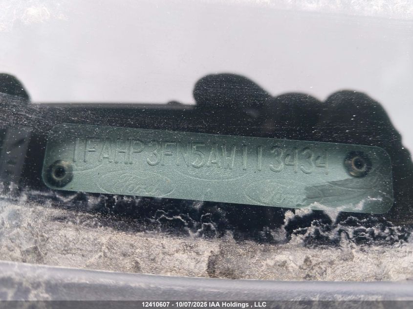 2010 Ford Focus VIN: 1FAHP3FN5AW113434 Lot: 12410607