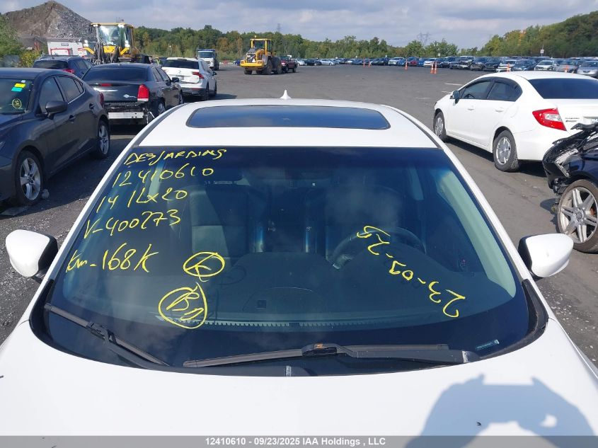 2014 Acura Ilx 20 Premium VIN: 19VDE1F52EE400273 Lot: 12410610