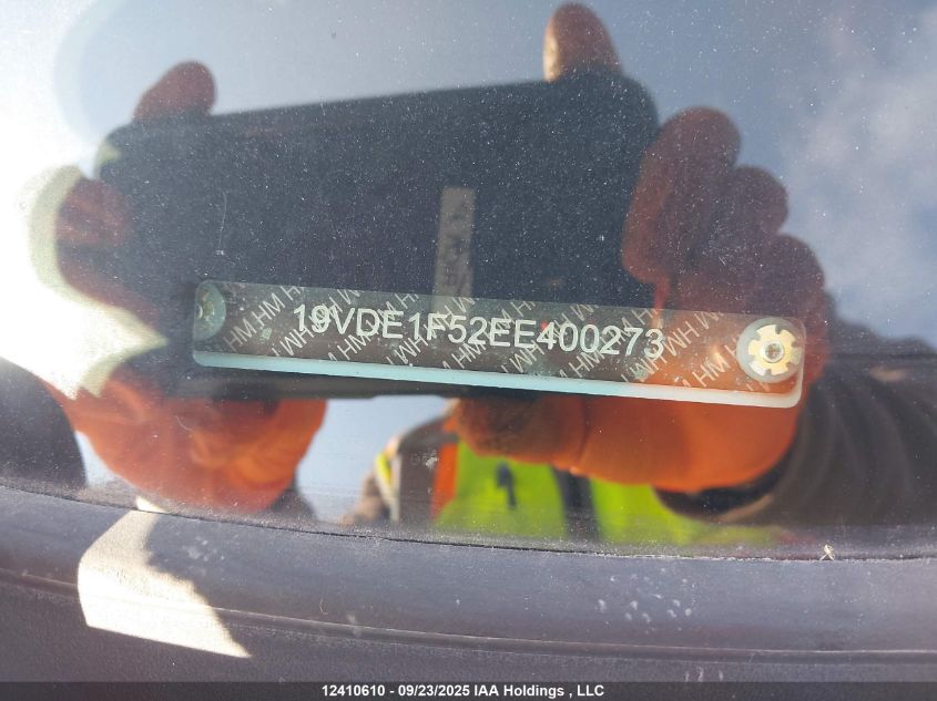 2014 Acura Ilx 20 Premium VIN: 19VDE1F52EE400273 Lot: 12410610