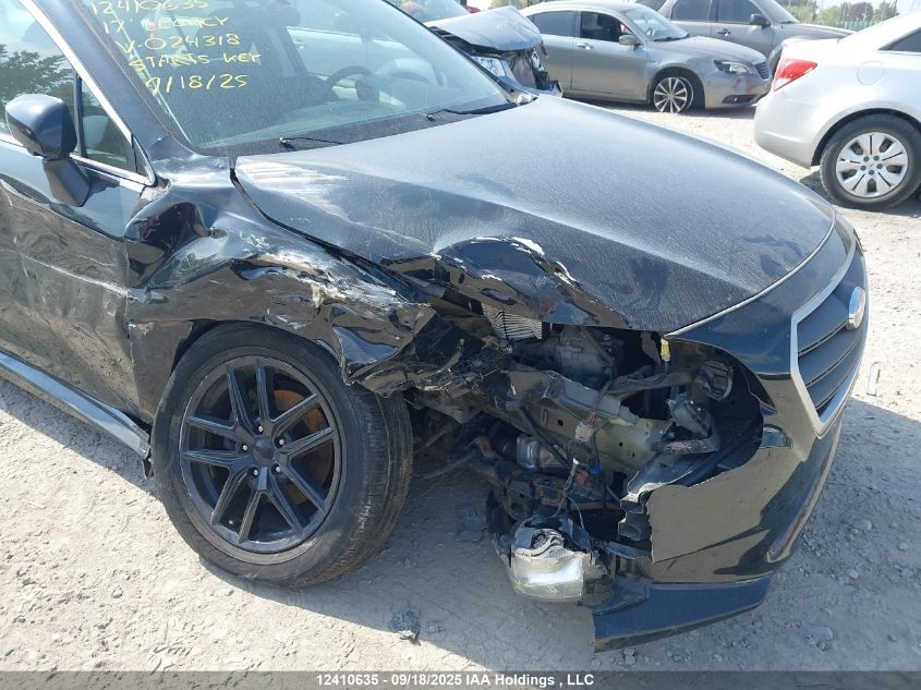 2017 Subaru Legacy 2.5I VIN: 4S3BNCA65H3024318 Lot: 12410635