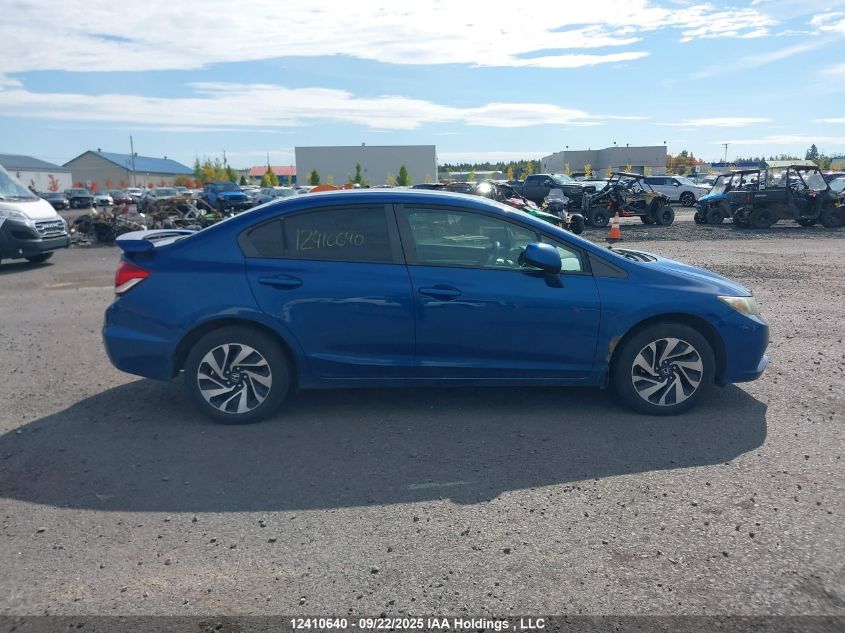 2013 Honda Civic Ex VIN: 2HGFB2E50DH011989 Lot: 12410640
