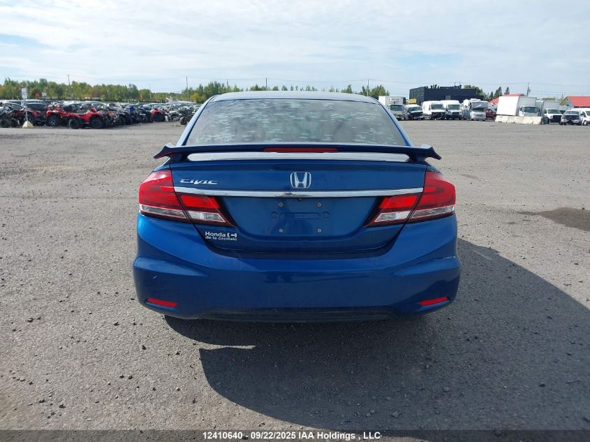 2013 Honda Civic Ex VIN: 2HGFB2E50DH011989 Lot: 12410640