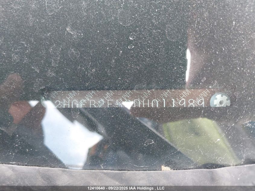 2013 Honda Civic Ex VIN: 2HGFB2E50DH011989 Lot: 12410640