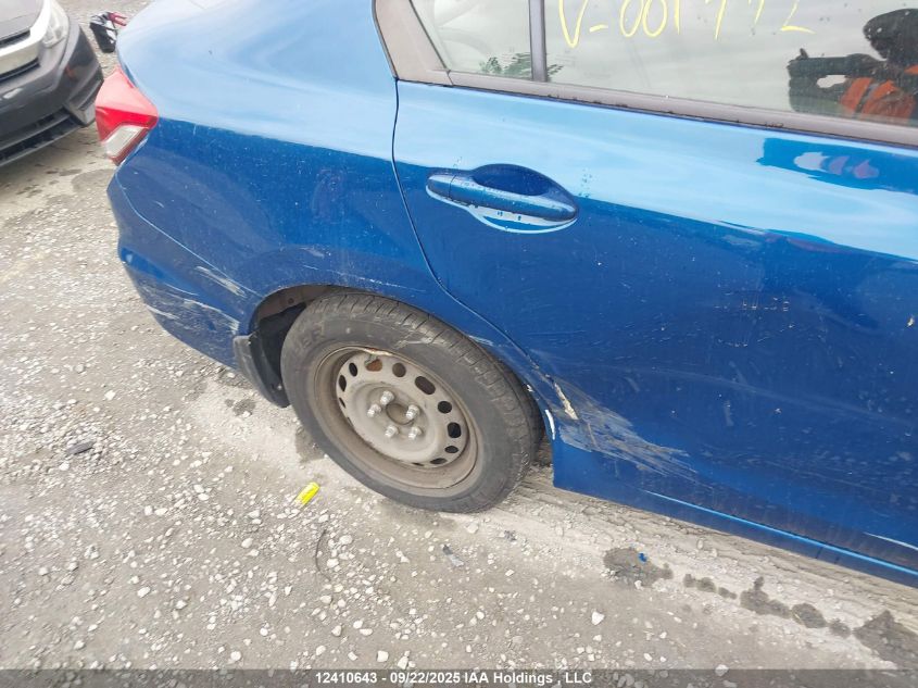 2014 Honda Civic VIN: 2HGFB2F43EH001772 Lot: 12410643