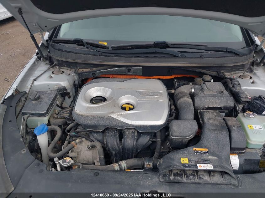 2018 Hyundai Sonata Hybrid Gls VIN: KMHE34L34JA078461 Lot: 12410659