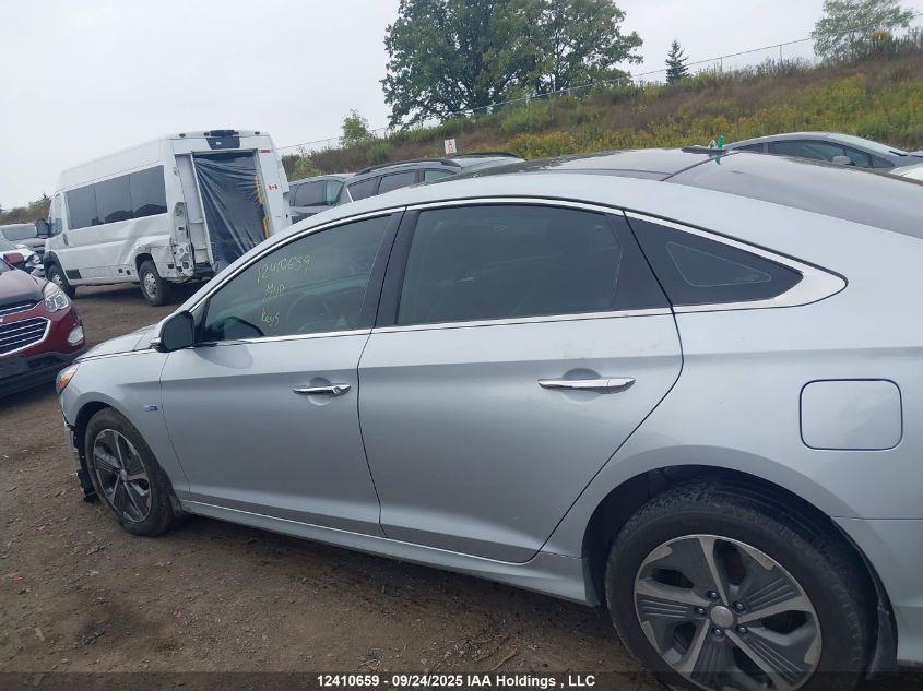 2018 Hyundai Sonata Hybrid Gls VIN: KMHE34L34JA078461 Lot: 12410659