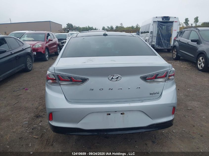 2018 Hyundai Sonata Hybrid Gls VIN: KMHE34L34JA078461 Lot: 12410659