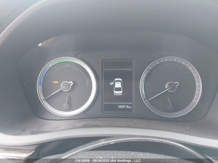 2018 Hyundai Sonata Hybrid Gls VIN: KMHE34L34JA078461 Lot: 12410659