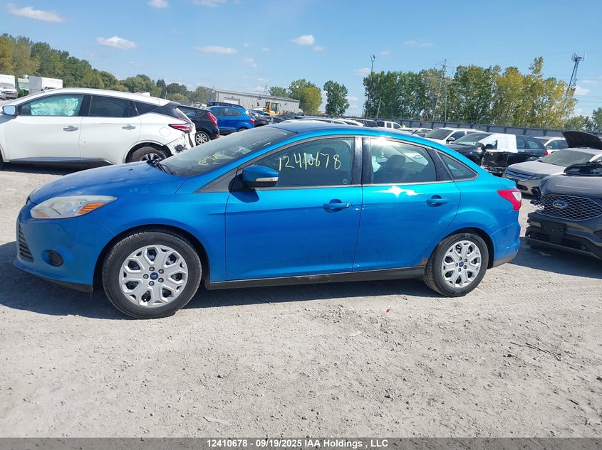 2014 Ford Focus Se VIN: 1FADP3F23EL377182 Lot: 12410678