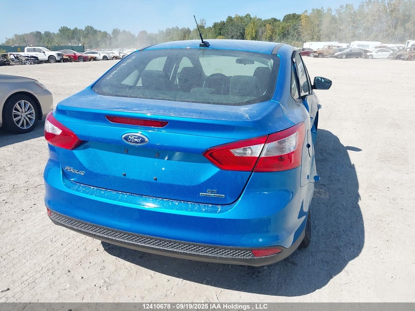 2014 Ford Focus Se VIN: 1FADP3F23EL377182 Lot: 12410678