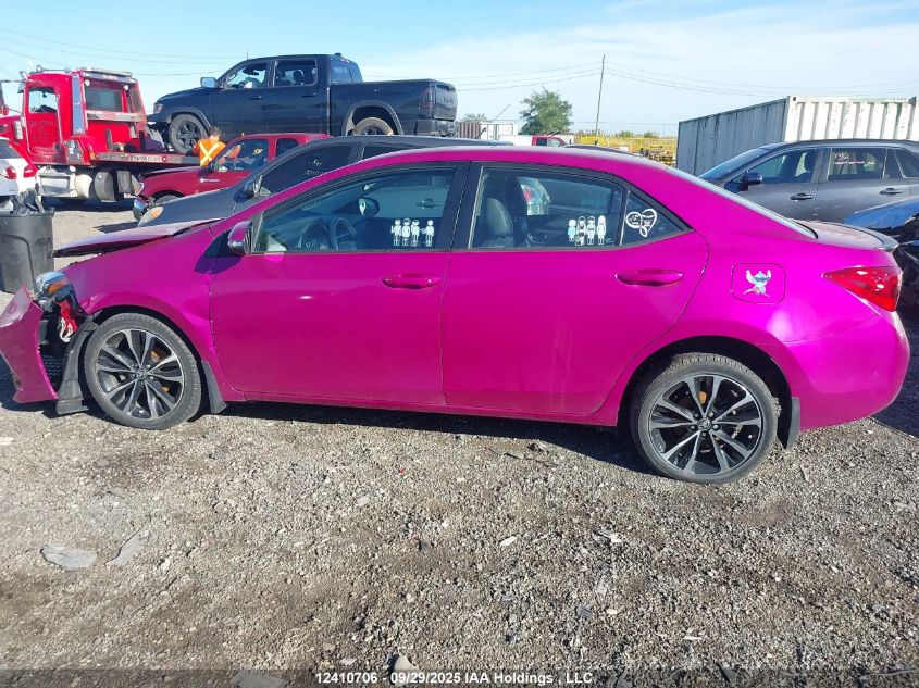 2017 Toyota Corolla VIN: 2T1BURHEXHC872804 Lot: 12410706