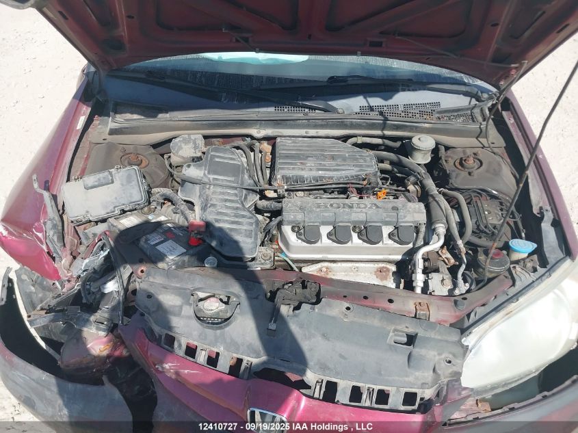 2005 Honda Civic Lx VIN: 2HGES16675H046799 Lot: 12410727