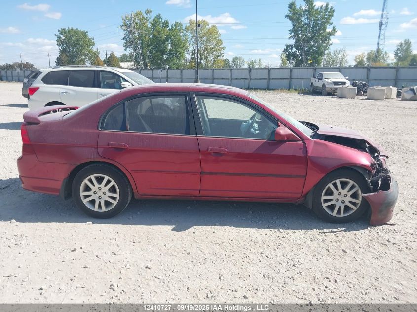 2005 Honda Civic Lx VIN: 2HGES16675H046799 Lot: 12410727