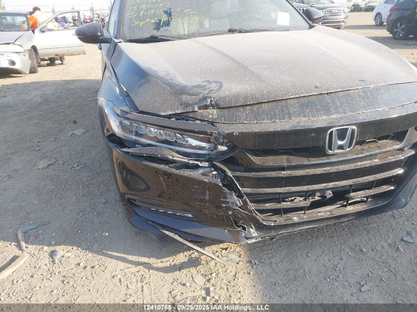 2018 Honda Accord Sport VIN: 1HGCV1F33JA811875 Lot: 12410765