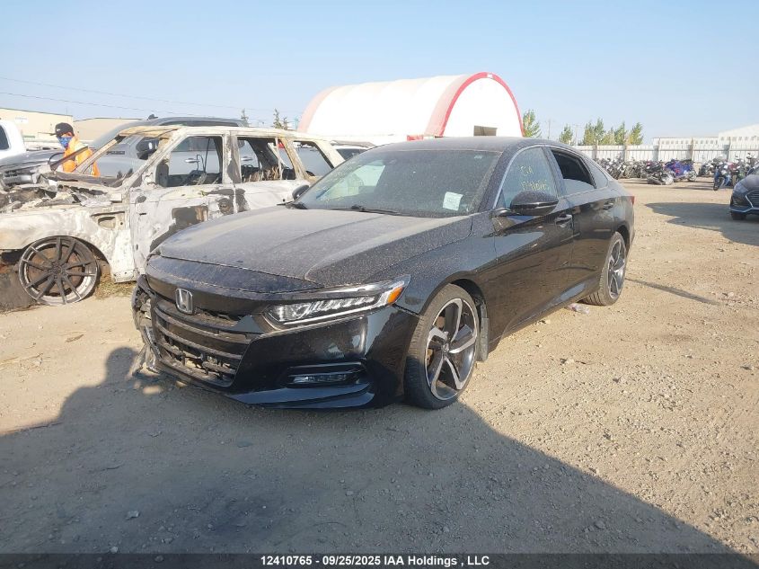 2018 Honda Accord Sport VIN: 1HGCV1F33JA811875 Lot: 12410765