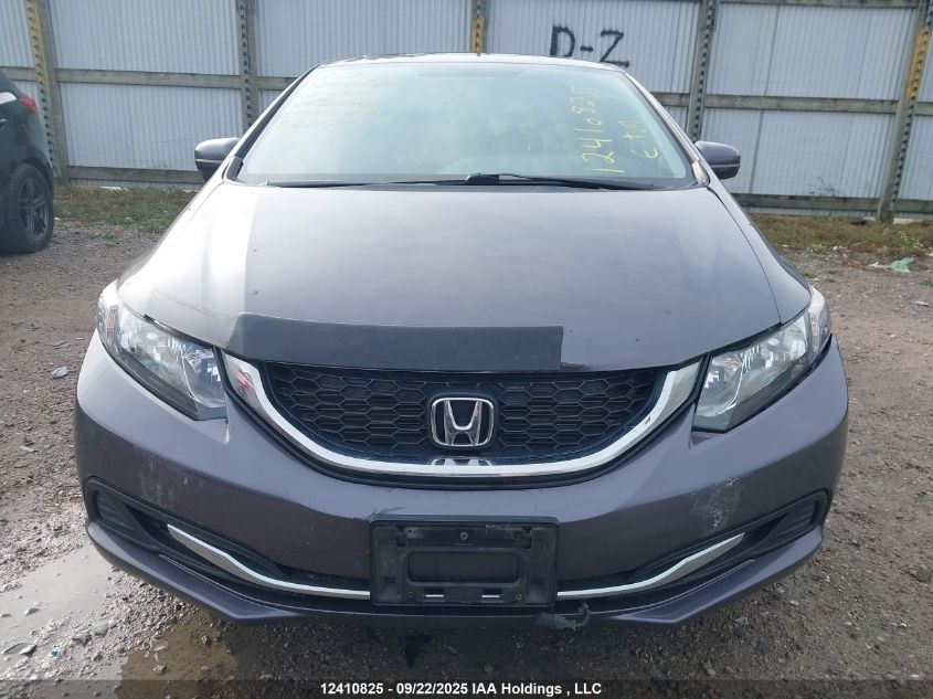 2015 Honda Civic Ex VIN: 2HGFB2F57FH017161 Lot: 12410825