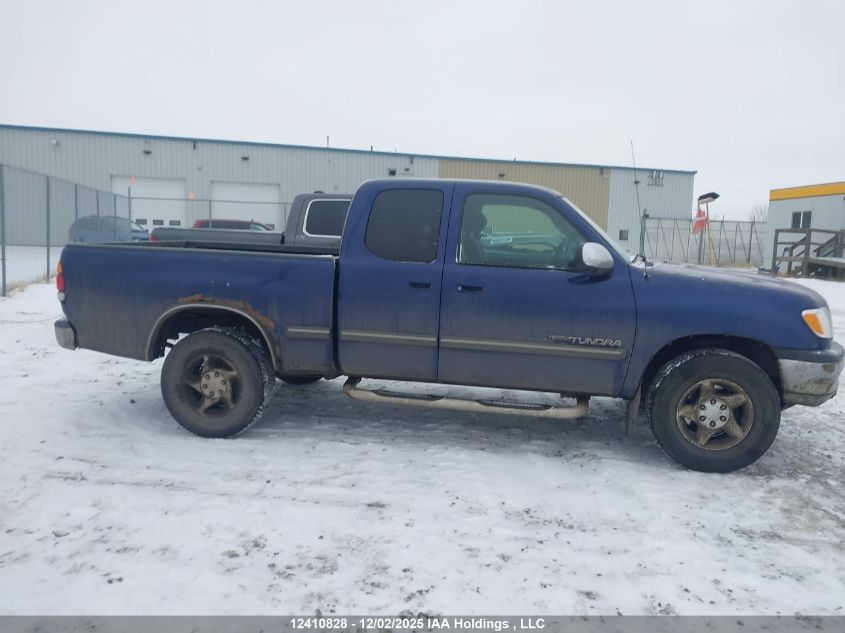 2002 Toyota Tundra Access Cab/Access Cab Sr5 VIN: 5TBRT34162S225955 Lot: 12410828
