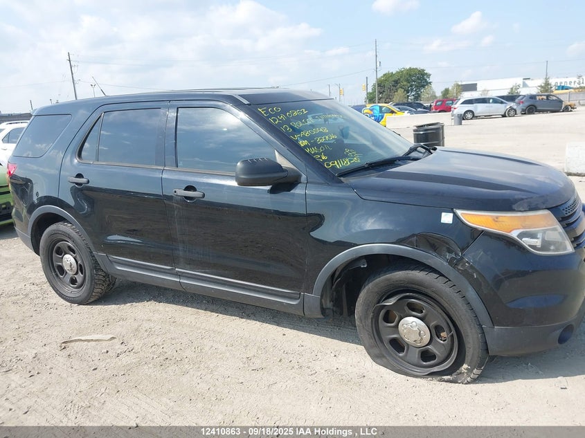 2013 Ford Police Interceptor VIN: 1FM5K8AR4DGA80598 Lot: 12410863