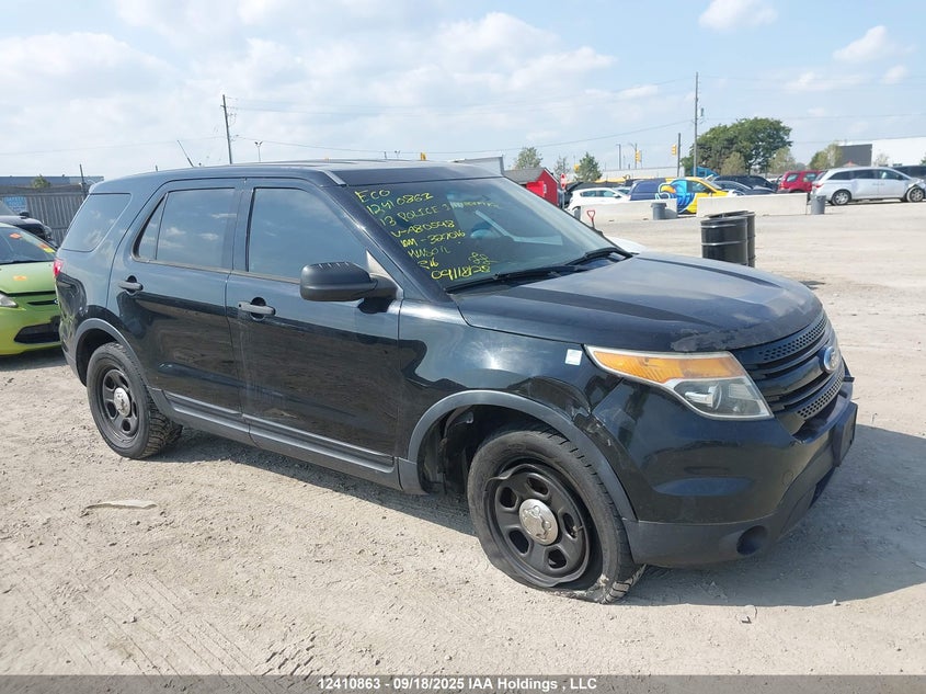 1FM5K8AR4DGA80598 2013 Ford Police Interceptor auction photo 1
